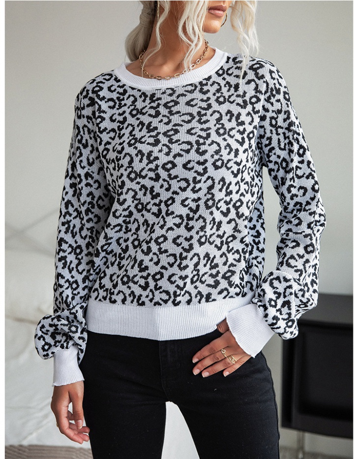 Autumn long sleeve European style sweater for women