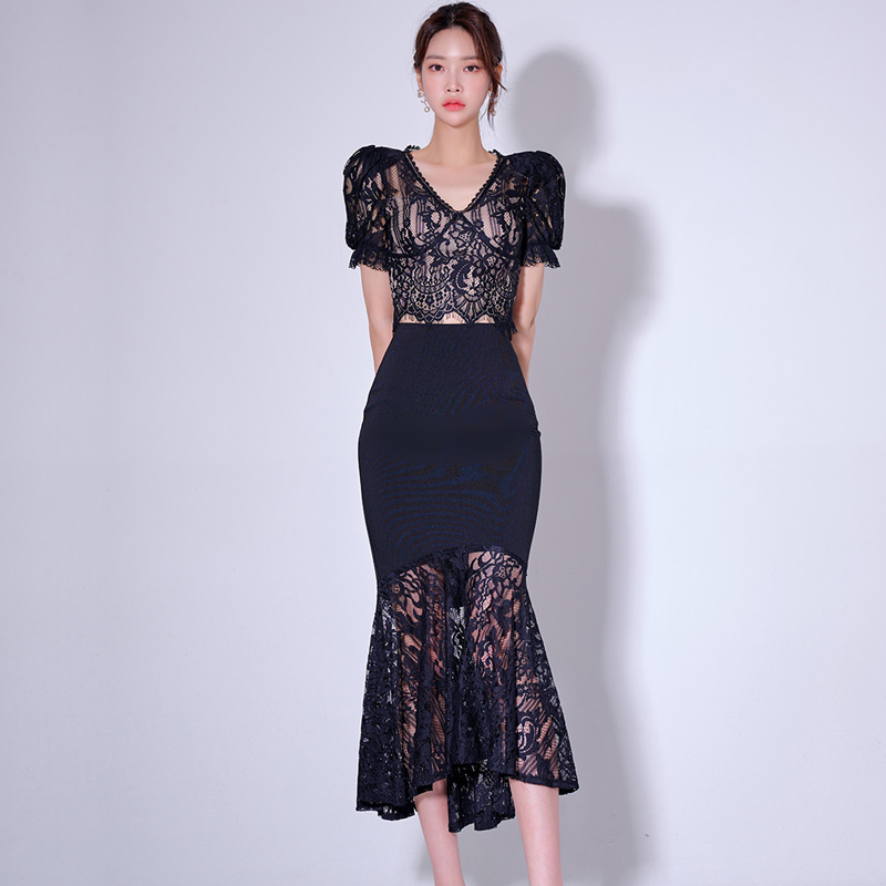 Summer dress Korean style tops 2pcs set for women