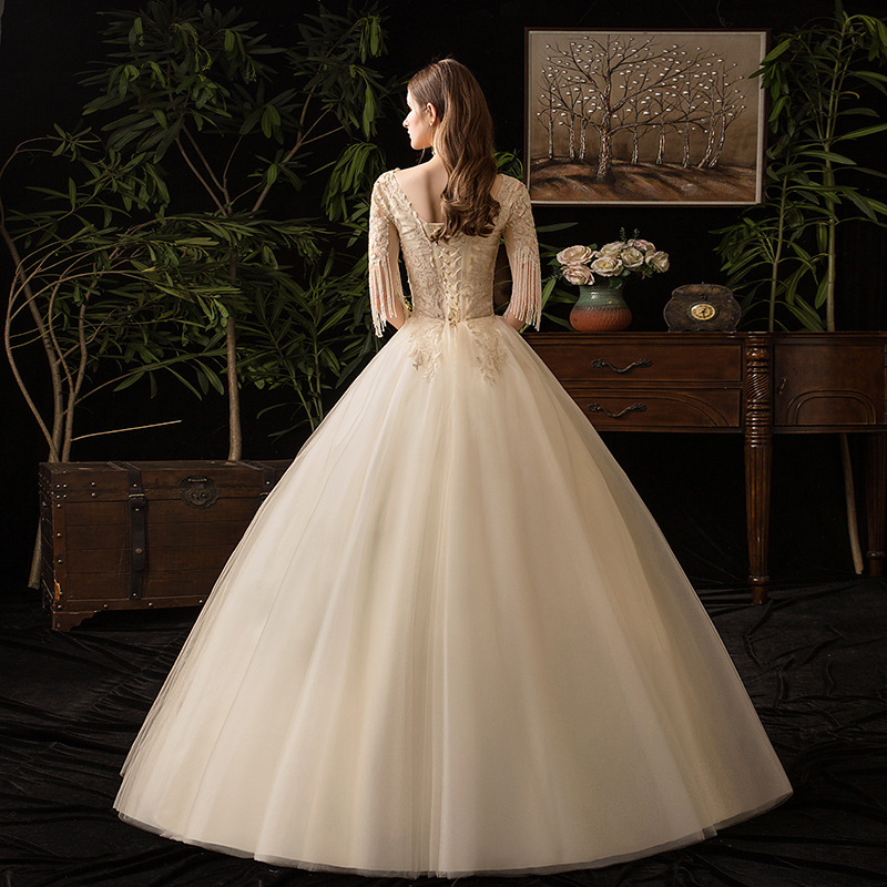 France style slim wedding dress wedding formal dress