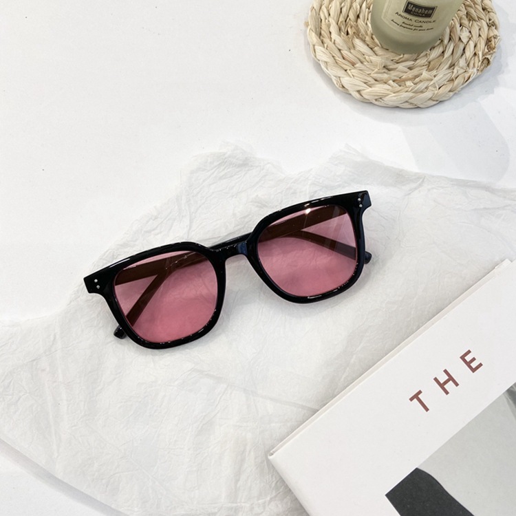 Round face square Sunglasses retro glasses for women