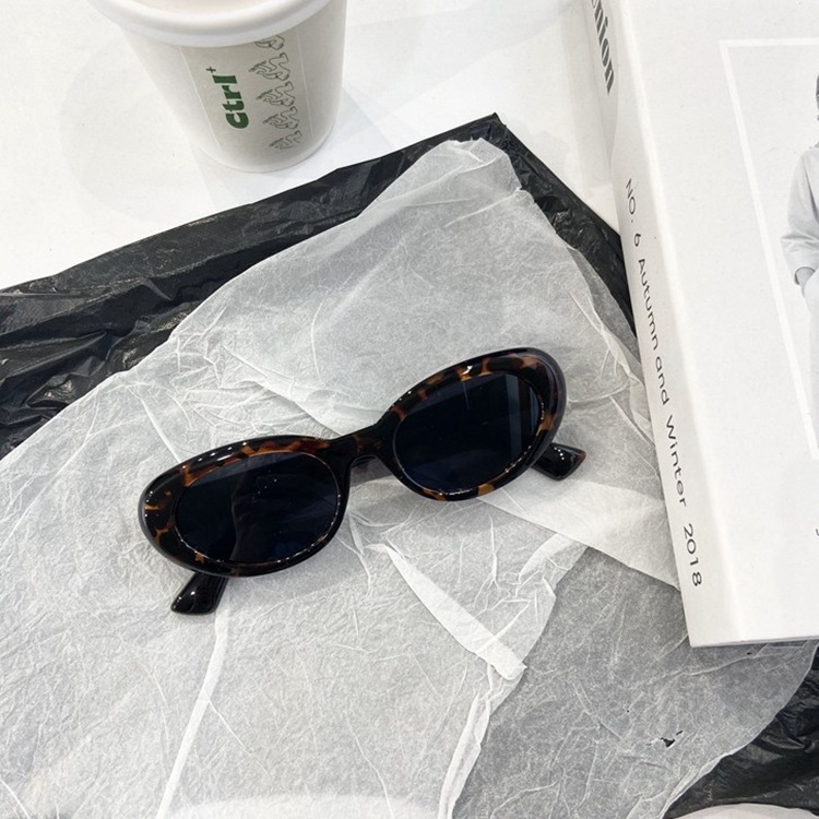 Retro Korean style round face summer Sunglasses for women