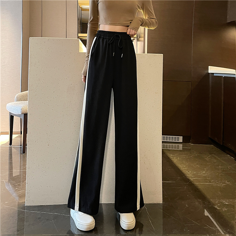 Loose wide leg pants business suit for women