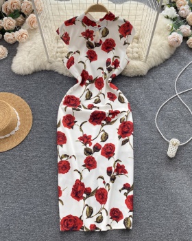 Stunning unique cheongsam package hip dress for women