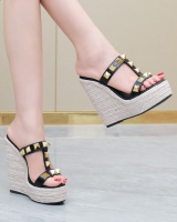 European style sandals weave shoes for women