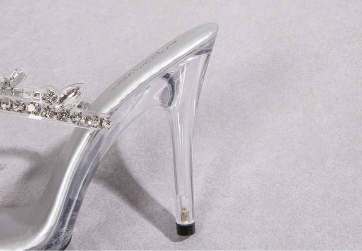 Crystal pole dancing high-heeled shoes fine-root shoes for women