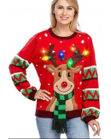 Christmas elk sweater