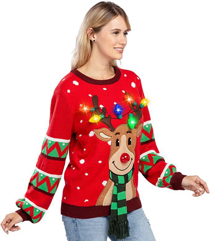Christmas elk sweater
