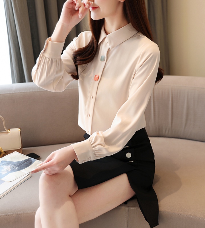 Western style profession shirt loose autumn tops for women