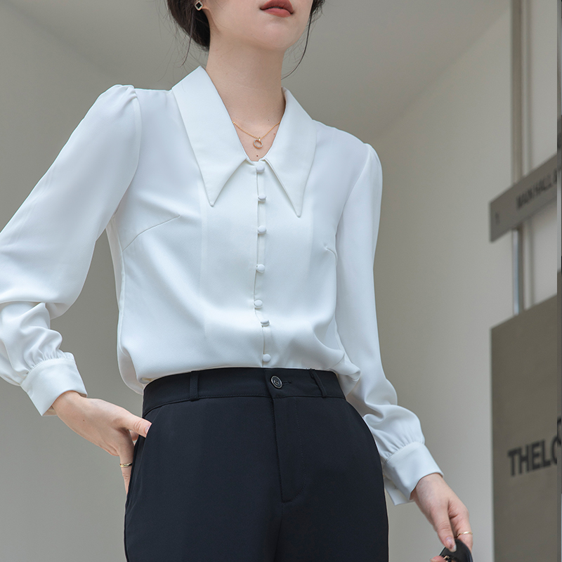 Temperament shirt profession tops for women