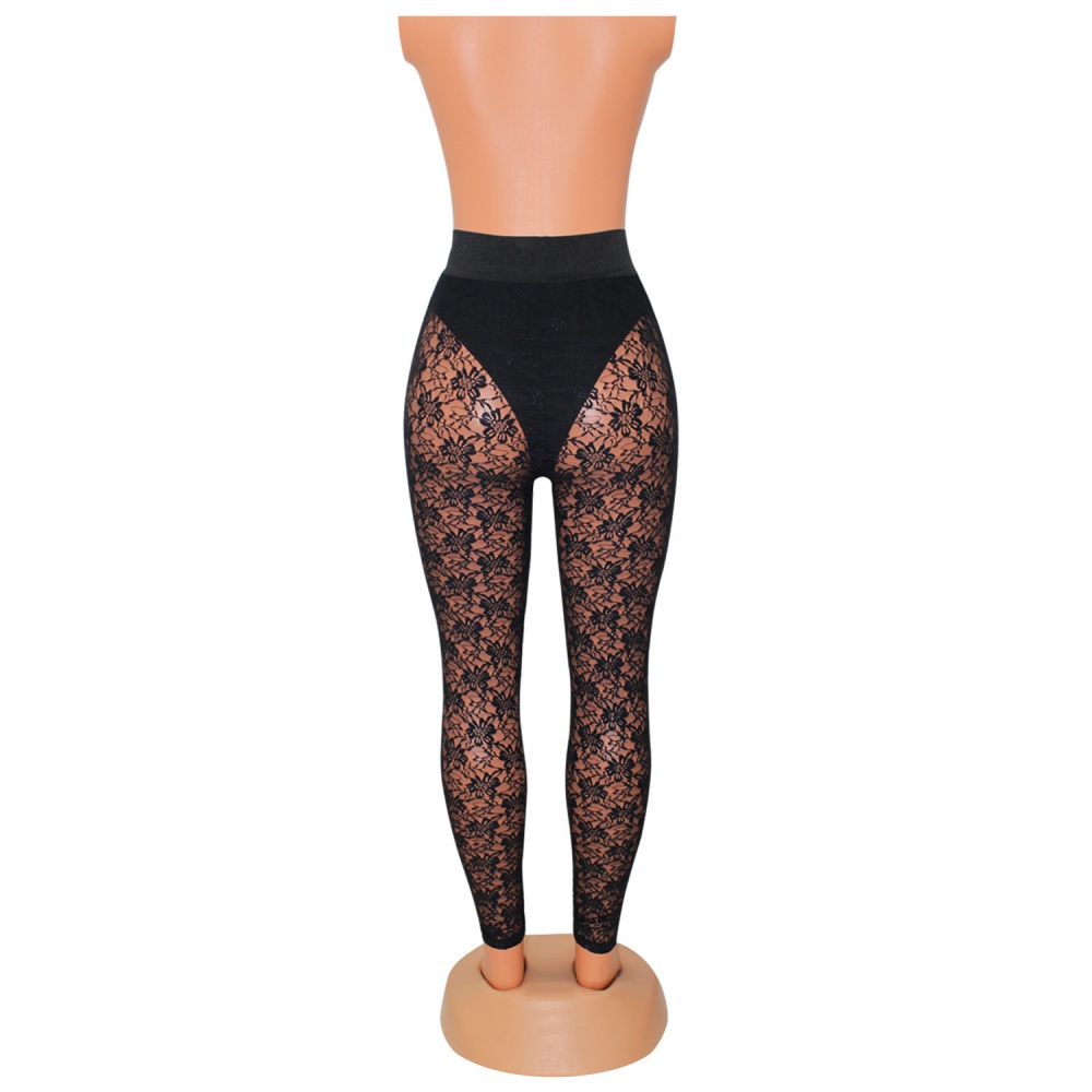 Sexy summer leggings lace long pants for women