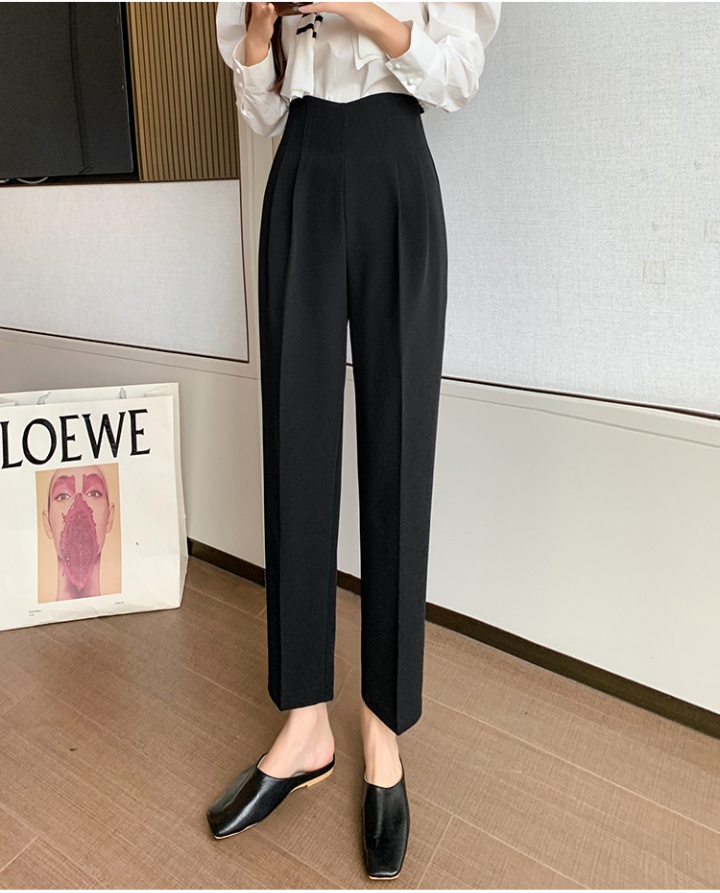 Autumn Casual high waist pants bud feet business suit