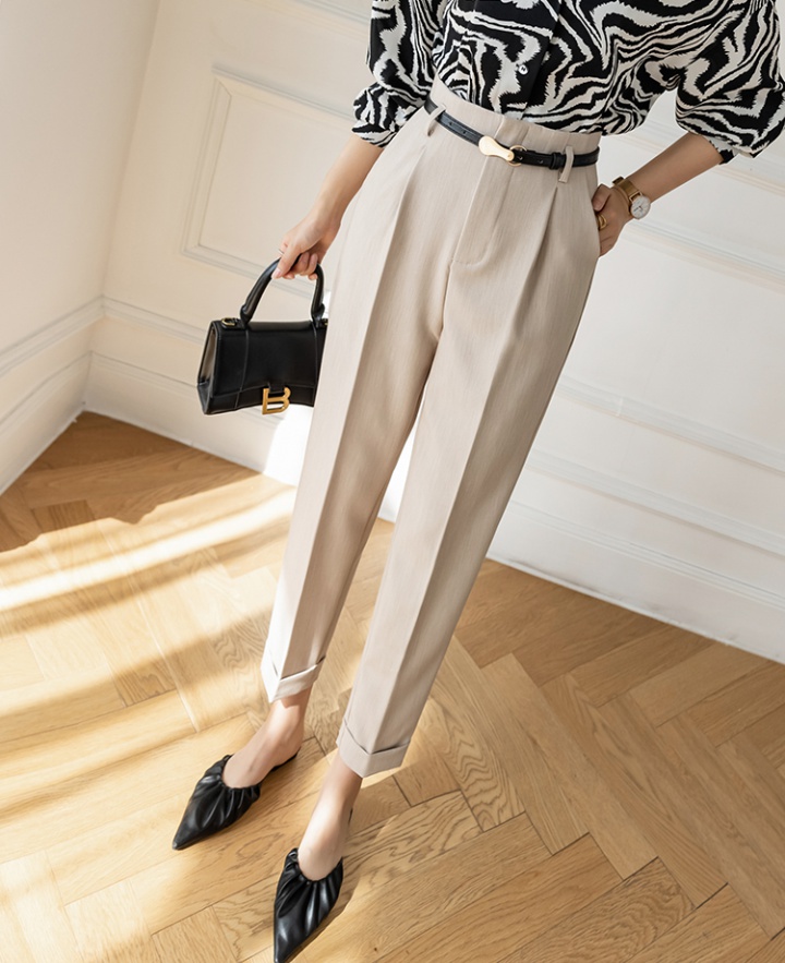 Commuting long pants work clothing for women