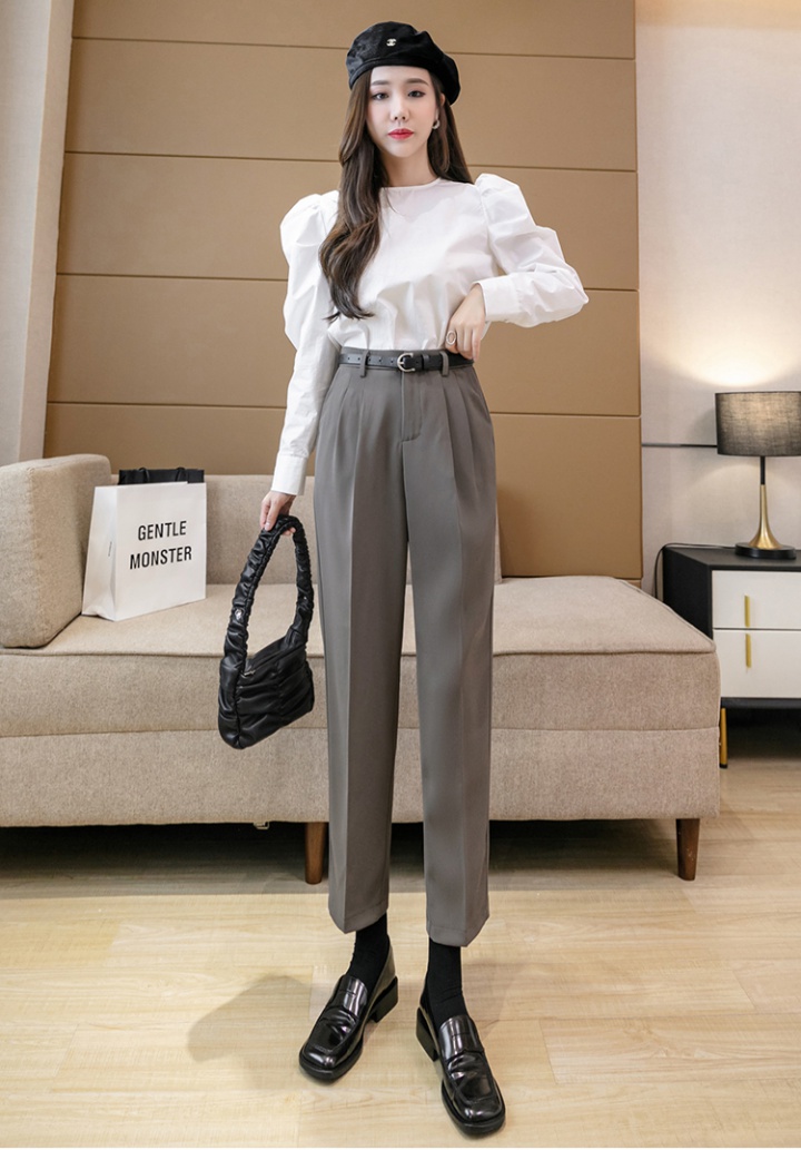 Autumn high waist pencil pants Casual harem pants for women