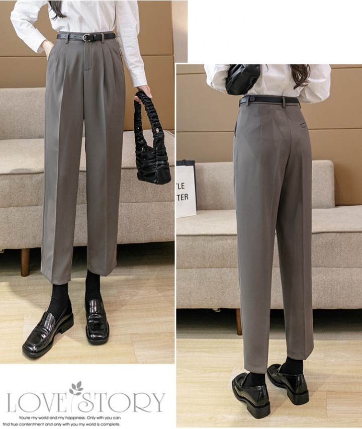 Autumn high waist pencil pants Casual harem pants for women