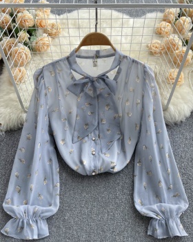 Loose France style small shirt Korean style shirt for women
