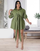 Fashion mini dress frenum pure shirt for women