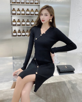 Autumn and winter dress long sleeve sweater