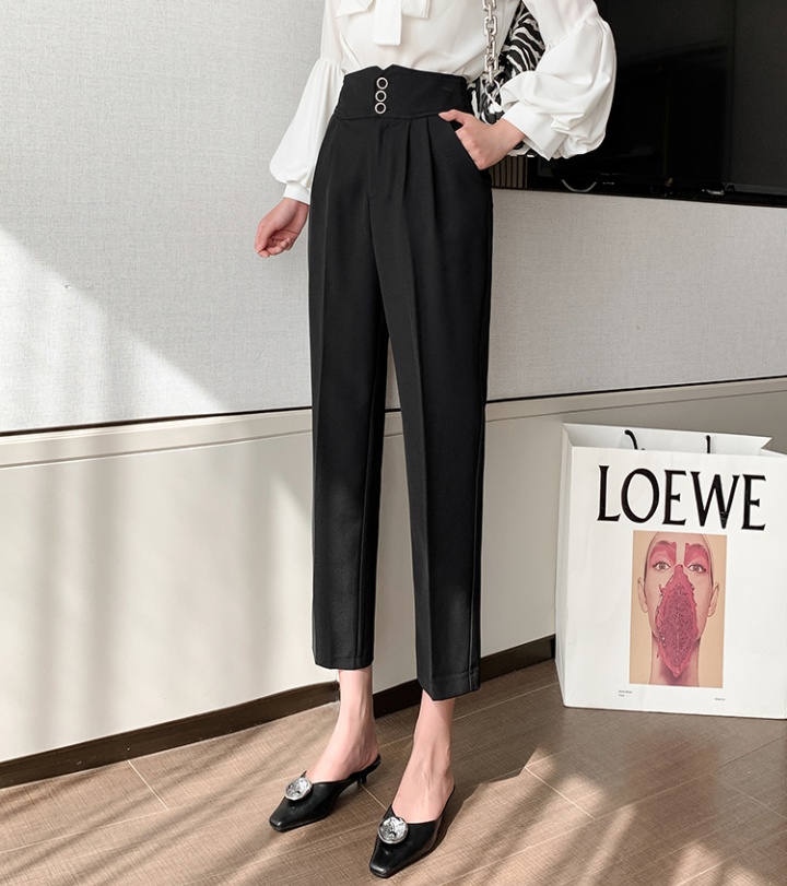 Casual autumn pants Korean style suit pants for women