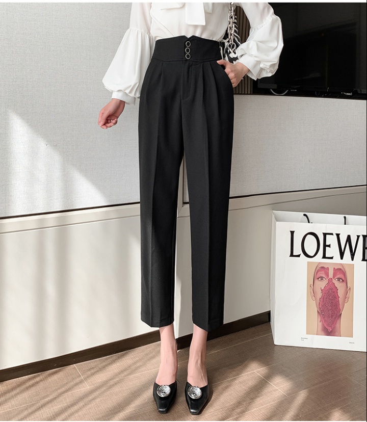 Casual autumn pants Korean style suit pants for women