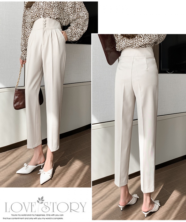 Casual autumn pants Korean style suit pants for women