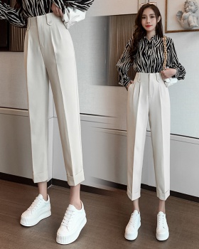 Autumn Korean style long pants high waist business suit