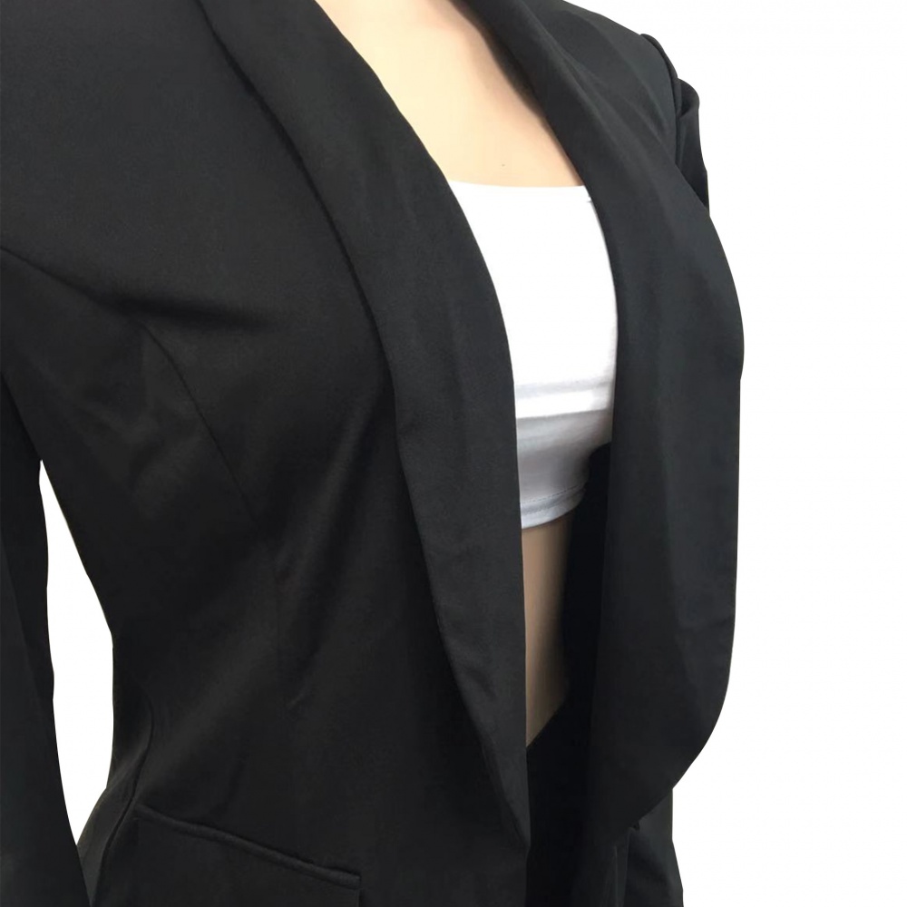Pure fashion coat long sleeve business suit for women