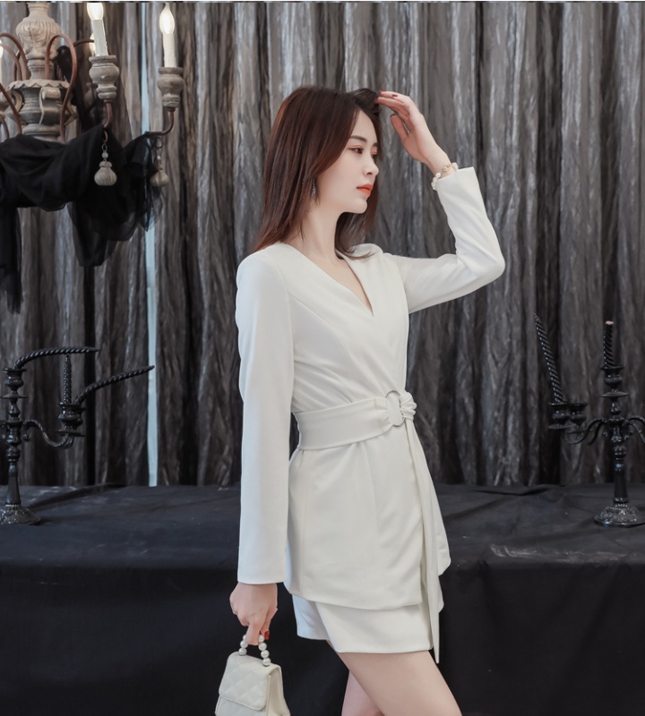 Slim skirt temperament business suit a set for women