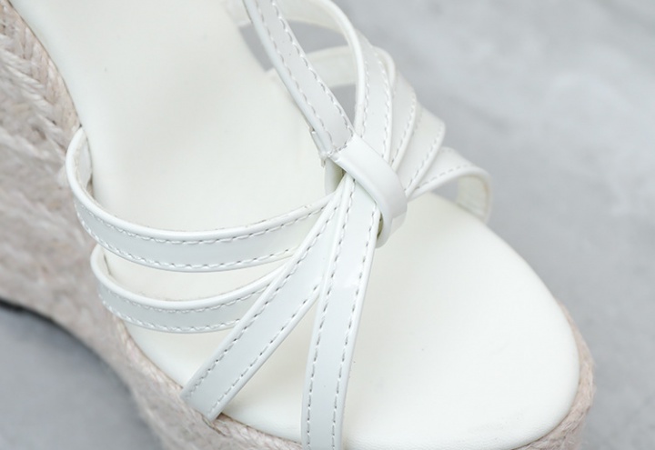 Hemp rope European style sandals slipsole shoes for women