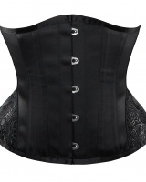 European style court style short girdle corset