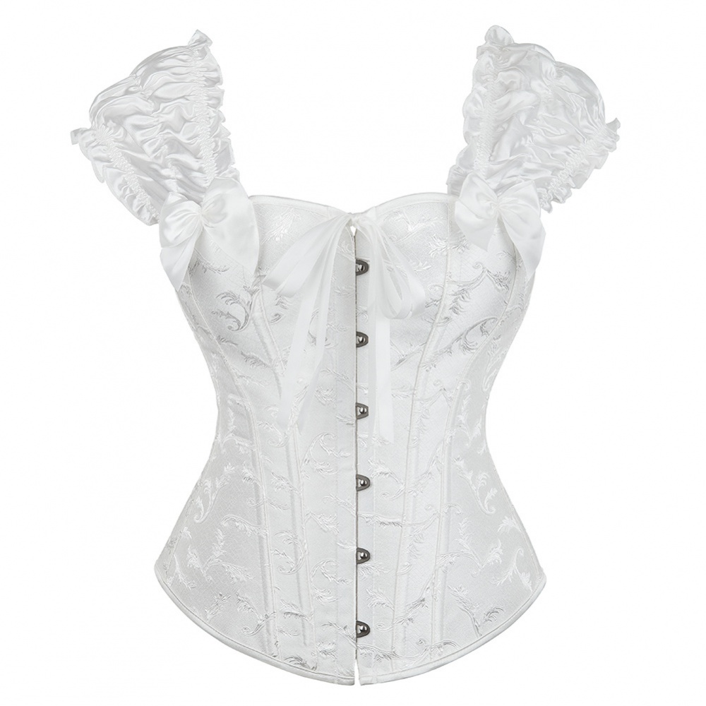 Body sculpting tops court style corset for women
