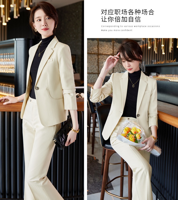 Overalls temperament pants Korean style business suit for women