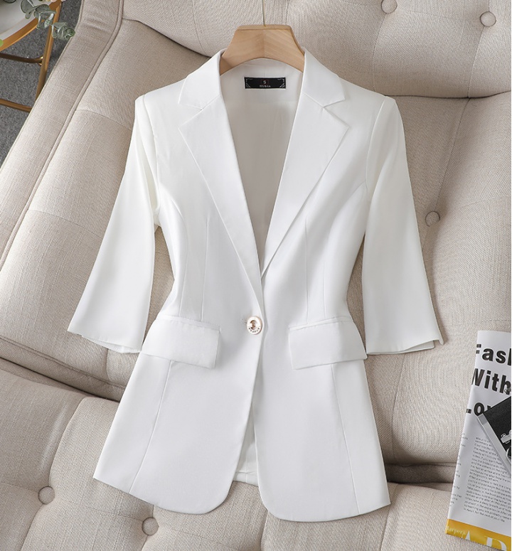 Temperament tops spring and summer business suit