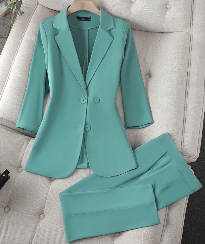 Profession business suit blue coat for women