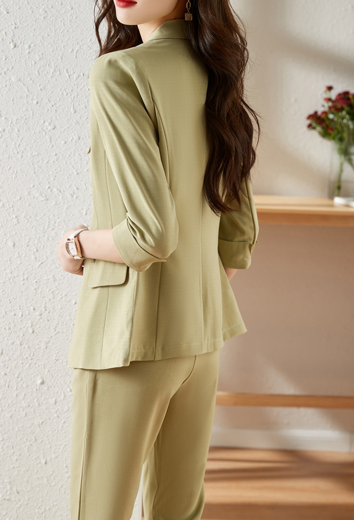 Casual coat business suit 2pcs set for women