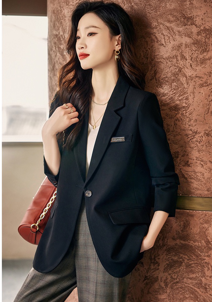 Casual temperament business suit fashion coat for women