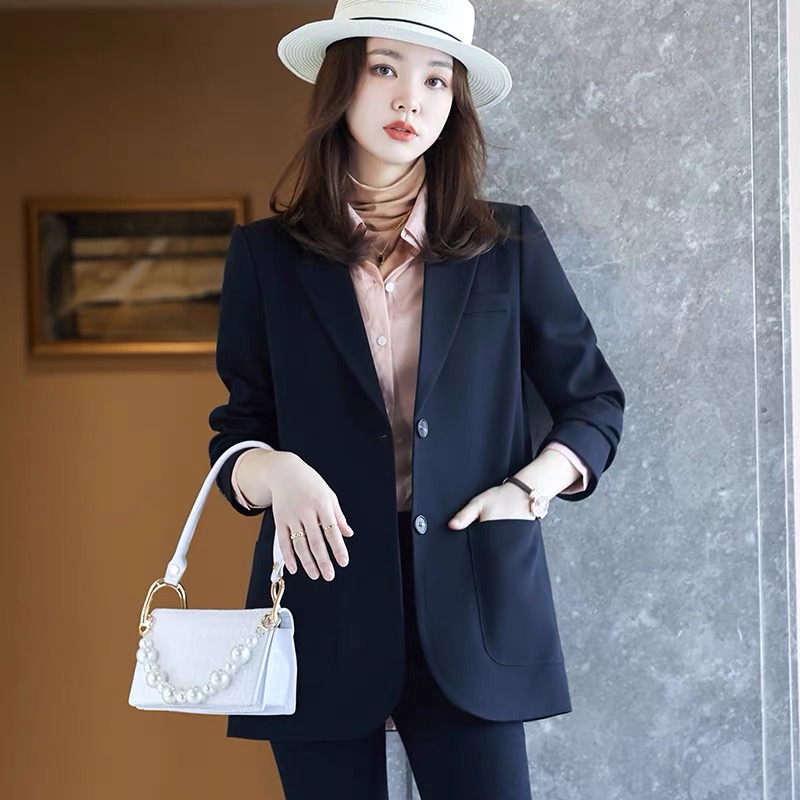 Autumn and winter Casual tops loose coat for women