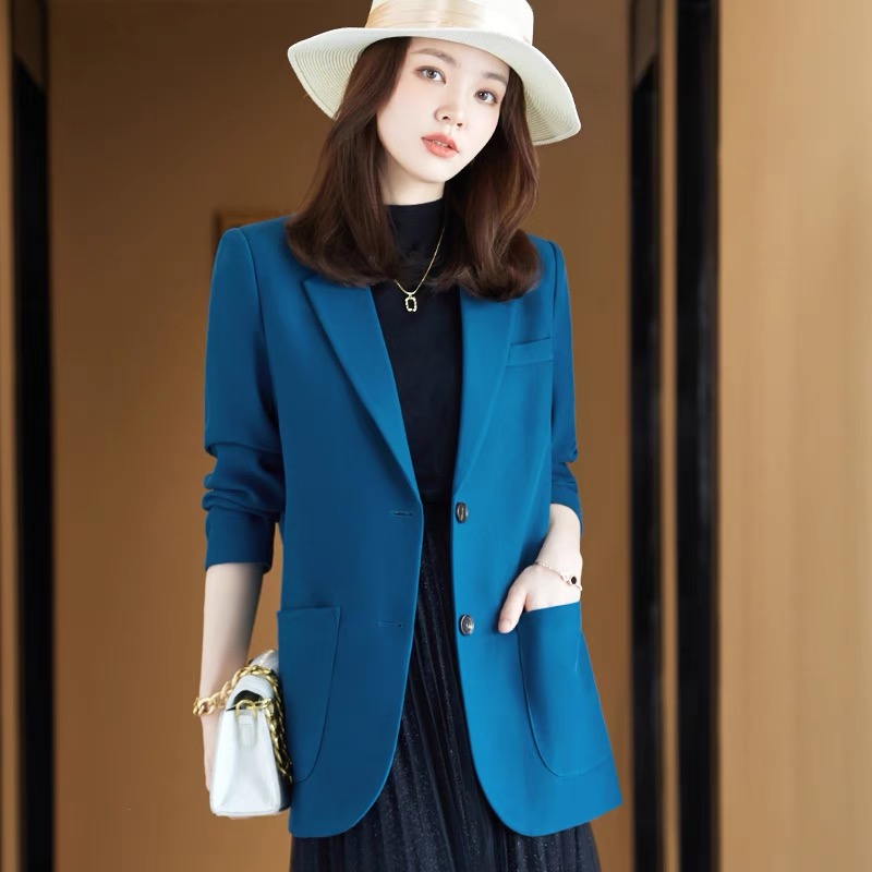 Autumn and winter Casual tops loose coat for women