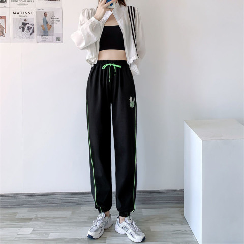 Wide leg pants Korean style sweatpants for women