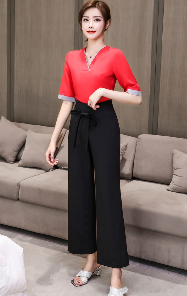 Summer overalls business suit a set for women