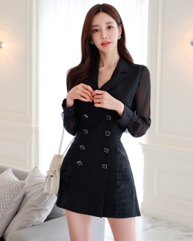Fashion autumn business suit slim Korean style dress