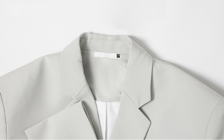Buckle bow fashion coat lapel temperament business suit