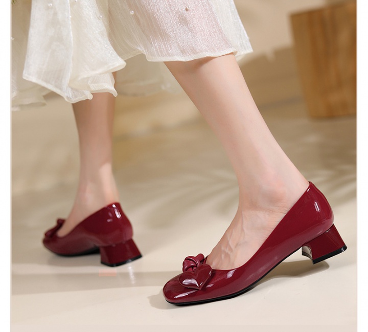Fashion shoes thick high-heeled shoes for women