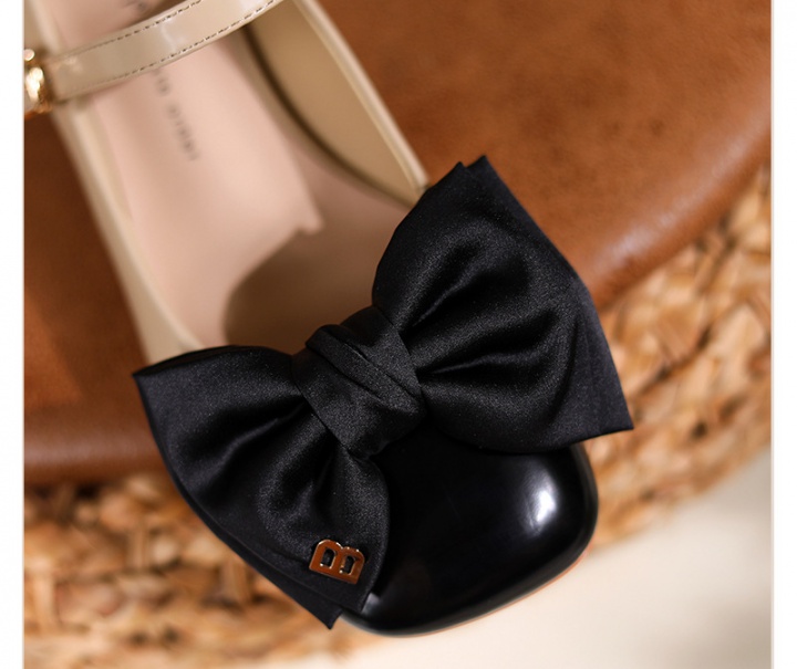 Square head autumn fashion high-heeled shoes for women