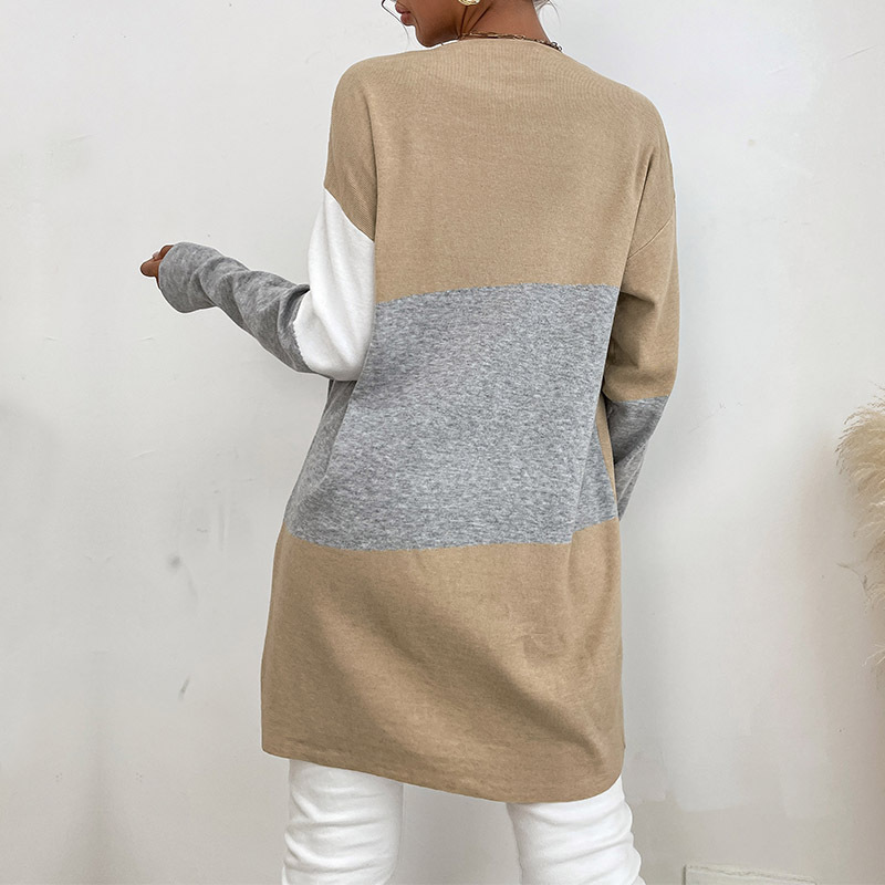 Long sleeve sweater cardigan for women