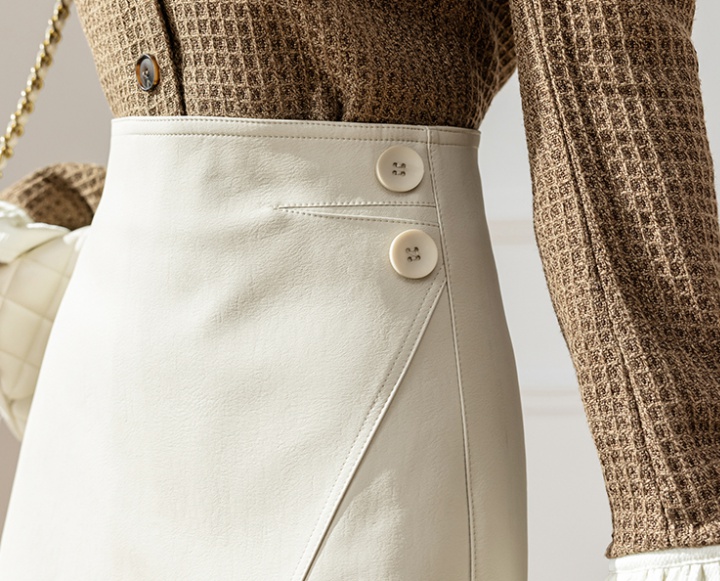 High waist skirt autumn and winter short skirt for women