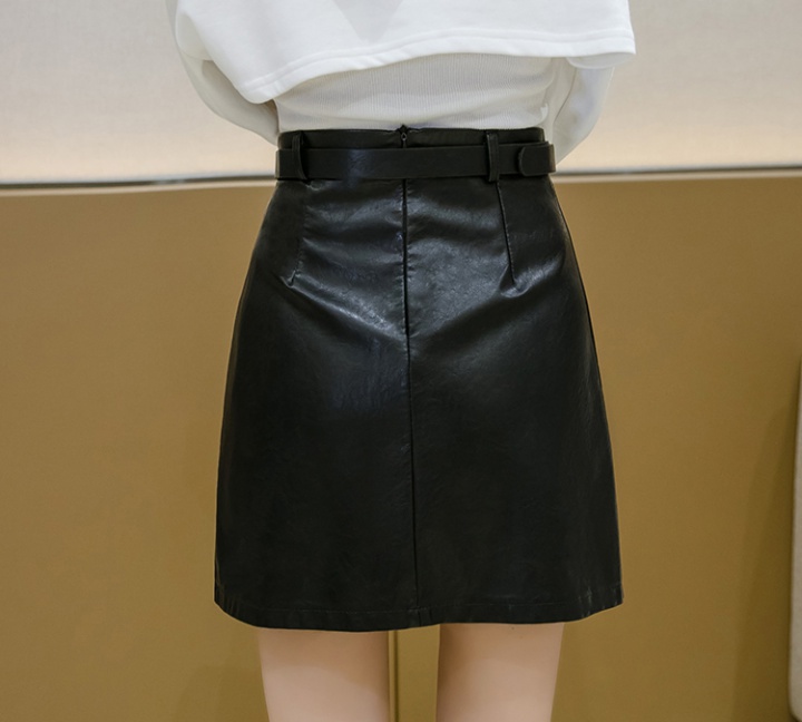Anti emptied high waist short skirt autumn and winter pants