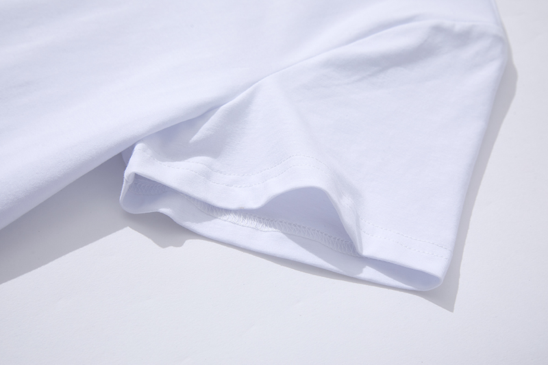 High waist white T-shirt fashion short skirt 2pcs set