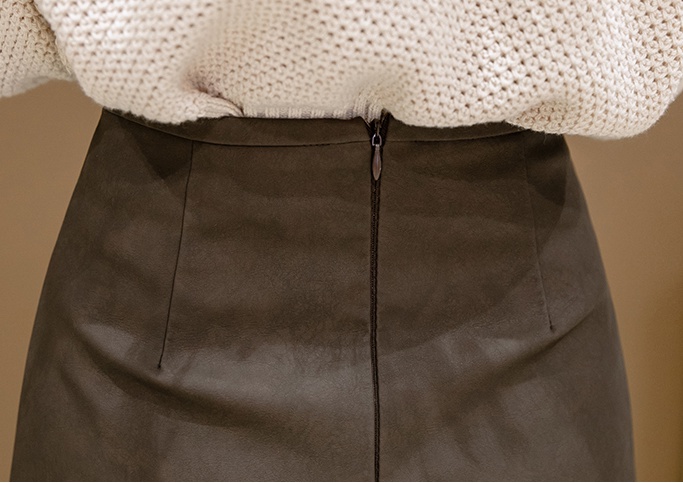 Anti emptied autumn and winter pants slim short skirt