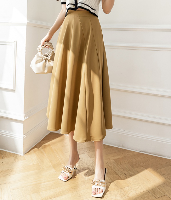 Big skirt slim long skirt autumn business suit