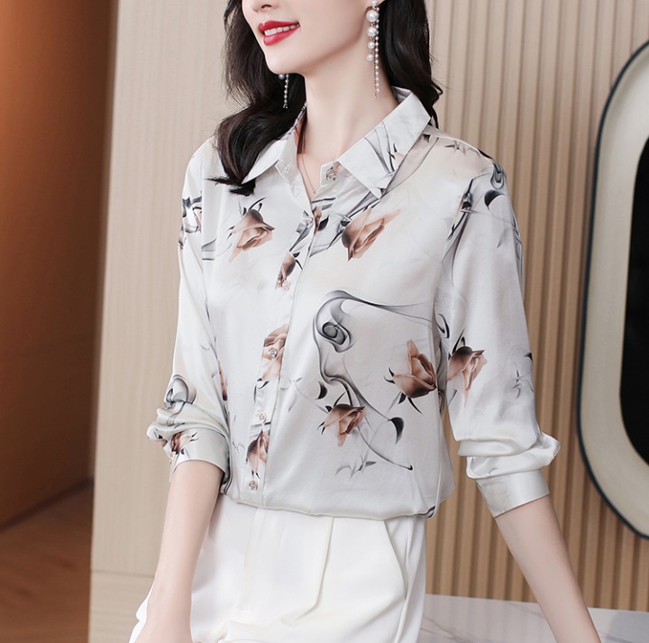 Autumn fashion shirt long sleeve tops for women